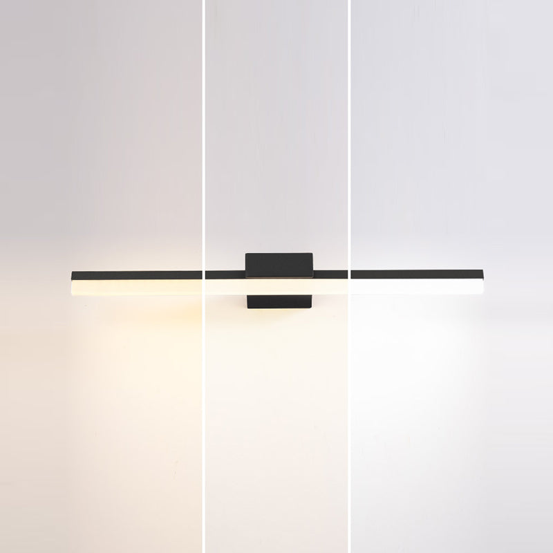 Straight Metal Wall Mounted Light Fixture Nordic LED Wall Light Fixture