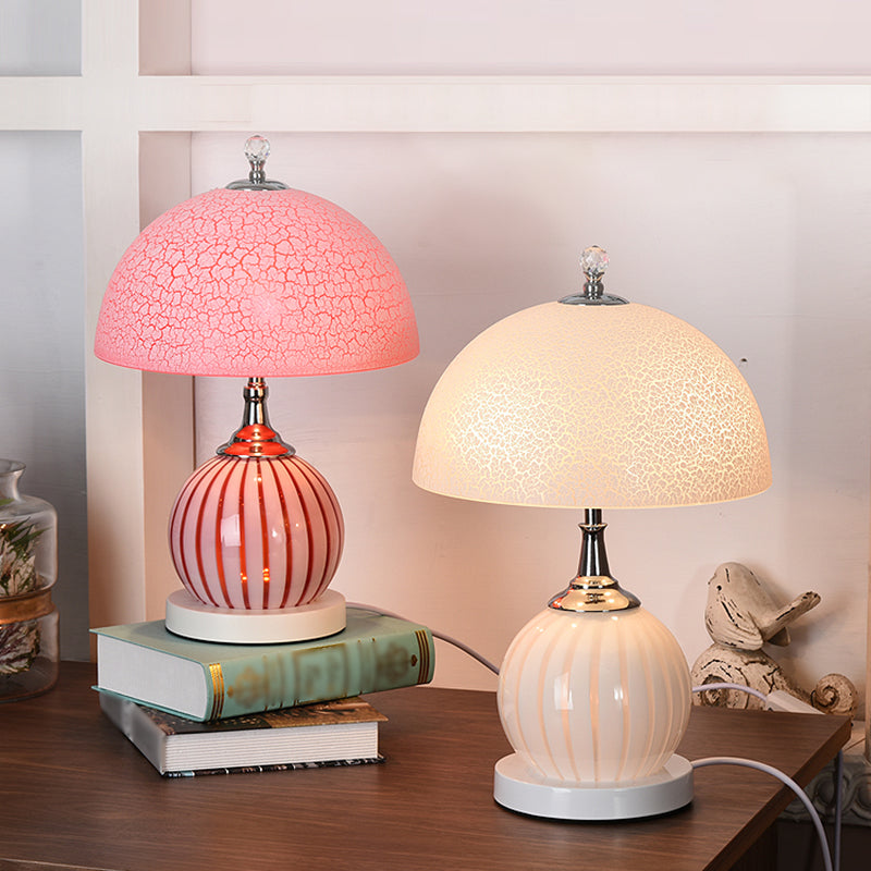 Runde Formglasetischlampe moderne 1 Leuchttischlampenleuchten