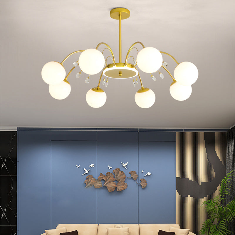Moderner Globus Form