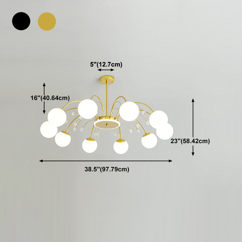 Moderner Globus Form
