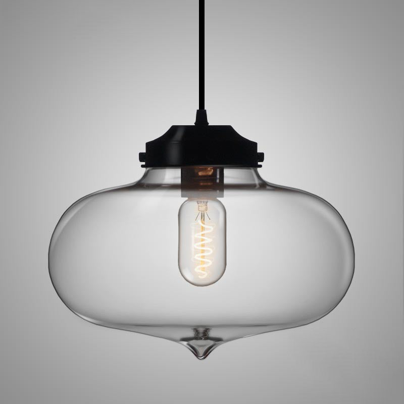 Modern Style Hanging Light Creative Glass Shade Pendant Lighting Fixture