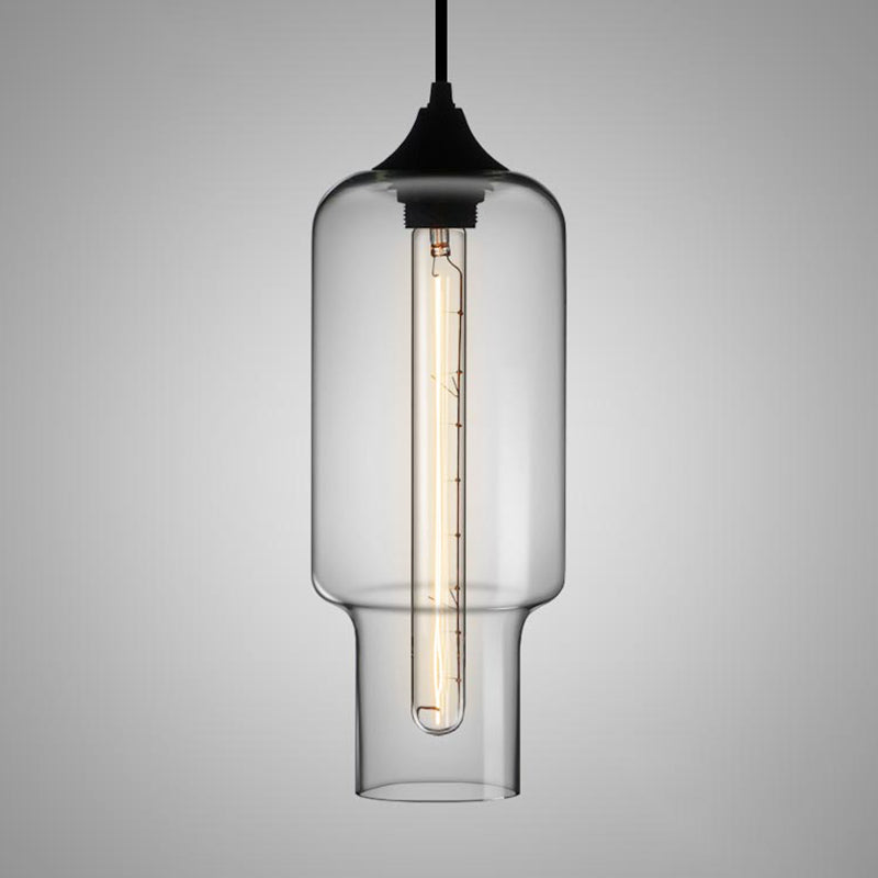 Modern Style Hanging Light Creative Glass Shade Pendant Lighting Fixture