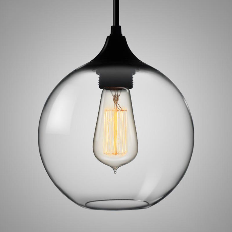 Modern Style Hanging Light Creative Glass Shade Pendant Lighting Fixture
