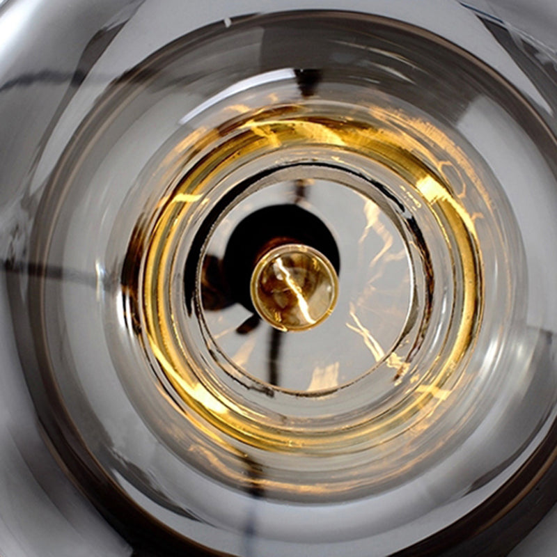 Modern Style Hanging Light Creative Glass Shade Pendant Lighting Fixture