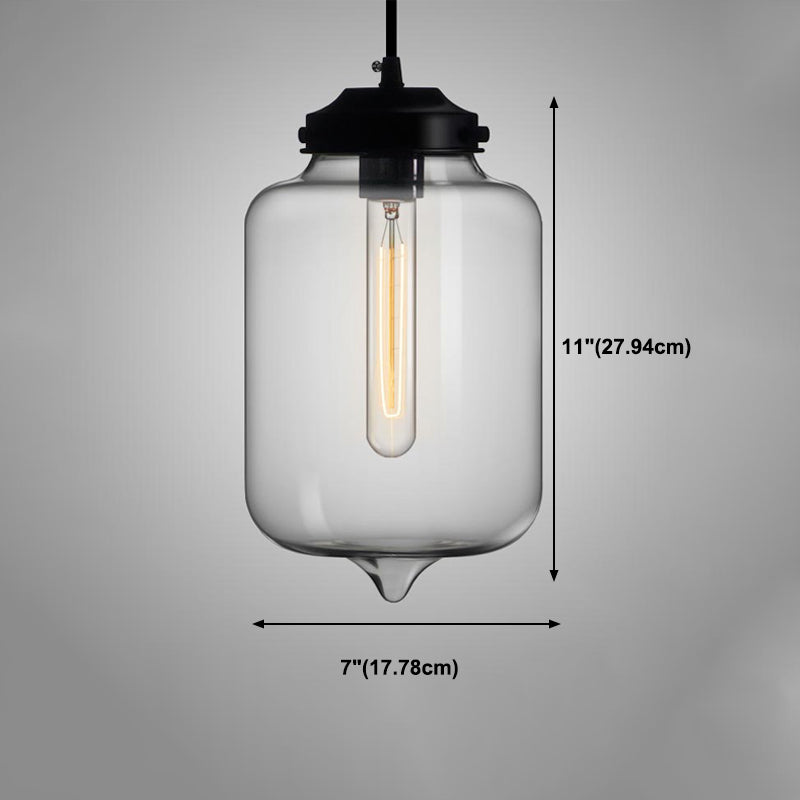Modern Style Hanging Light Creative Glass Shade Pendant Lighting Fixture