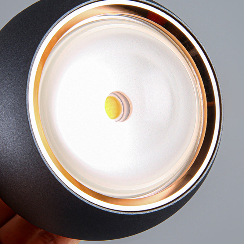 Forme ronde Metal Hanging Light Moderne 1 lumière suspendue à la lumière Light