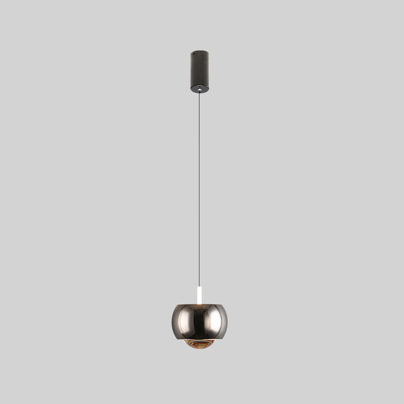 Forme ronde Metal Hanging Light Moderne 1 lumière suspendue à la lumière Light