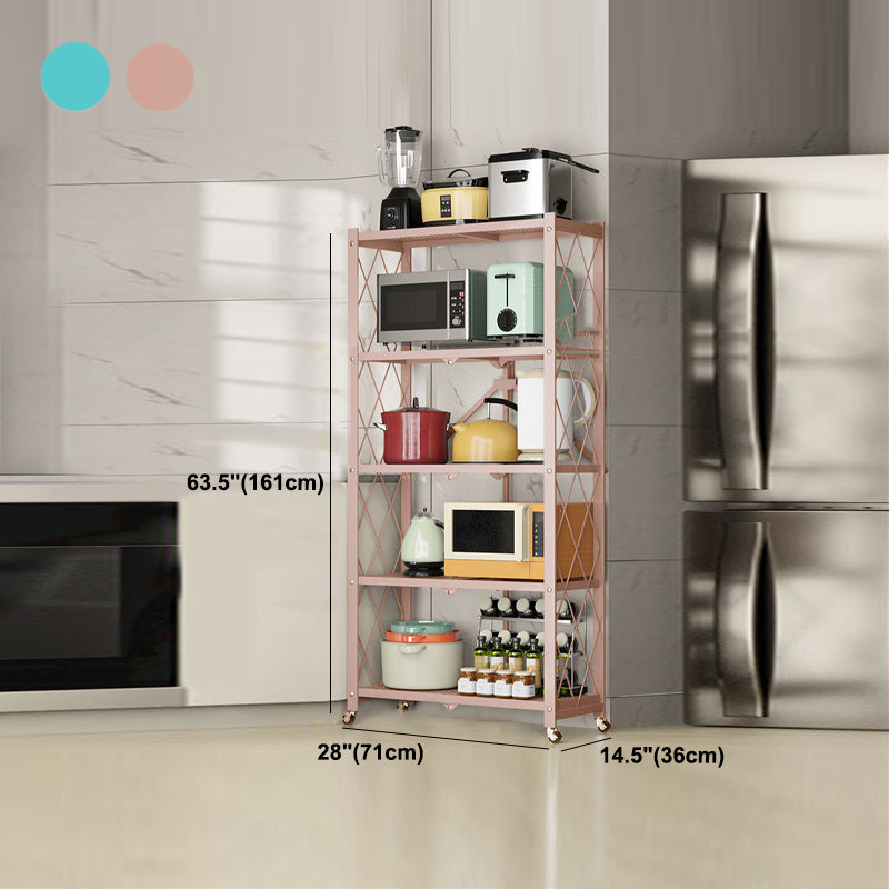 Industrial Open Etagere Bücherregal Metall -Bücherregal mit Zaubererrädern