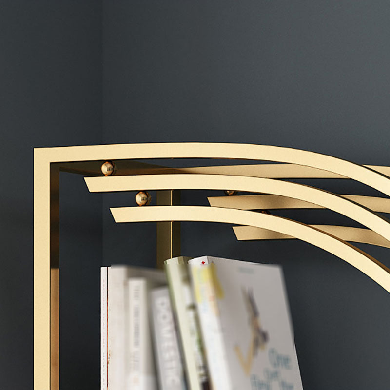 Libreria da 12 "Wookshelf Open Back Glam Style per Study Room Home Office