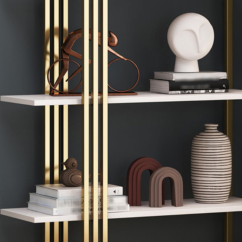 Libreria da 12 "Wookshelf Open Back Glam Style per Study Room Home Office