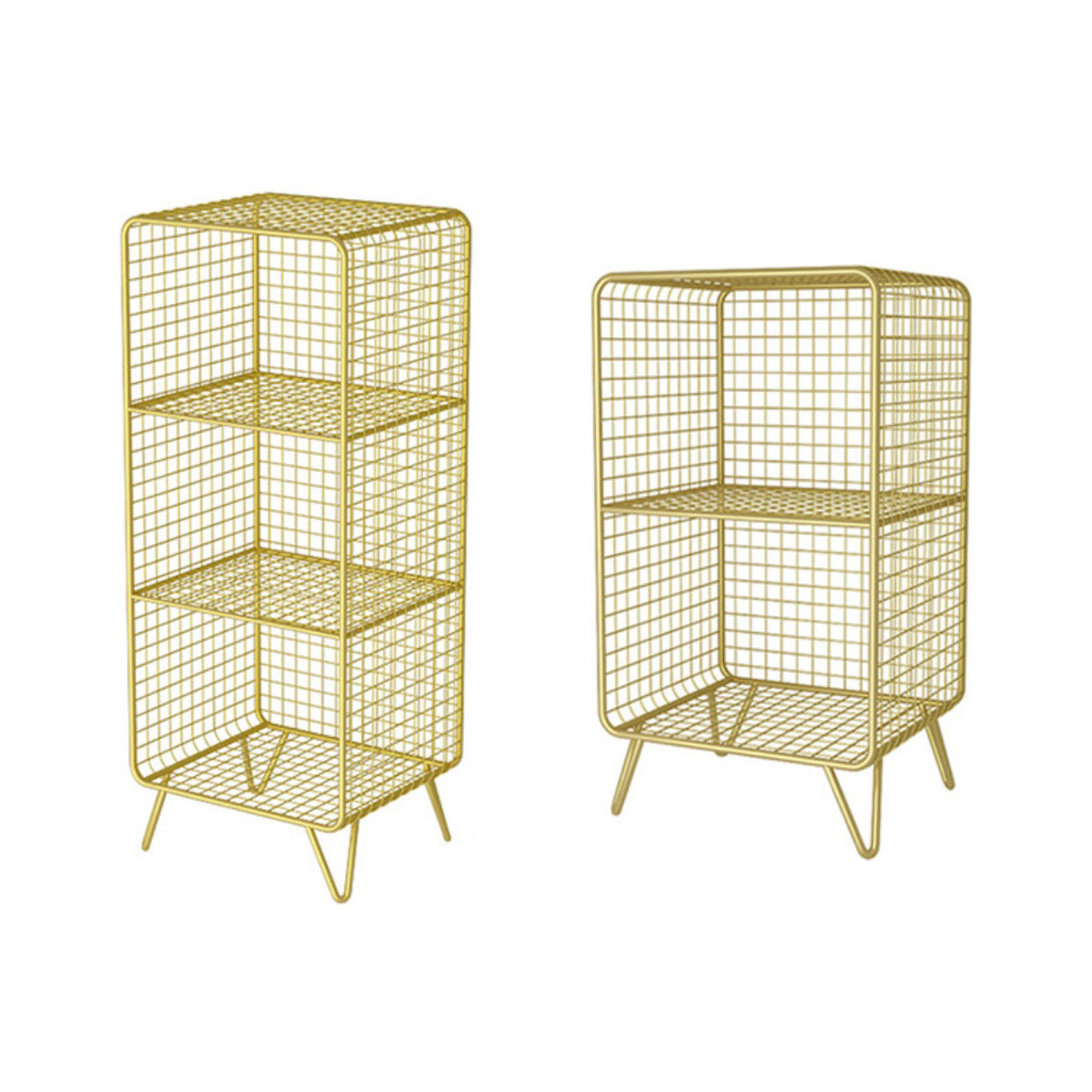 Libreria standard di ferro metallo glam verticale verticale libreria