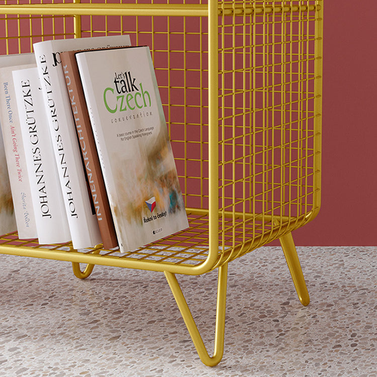 Libreria standard di ferro metallo glam verticale verticale libreria