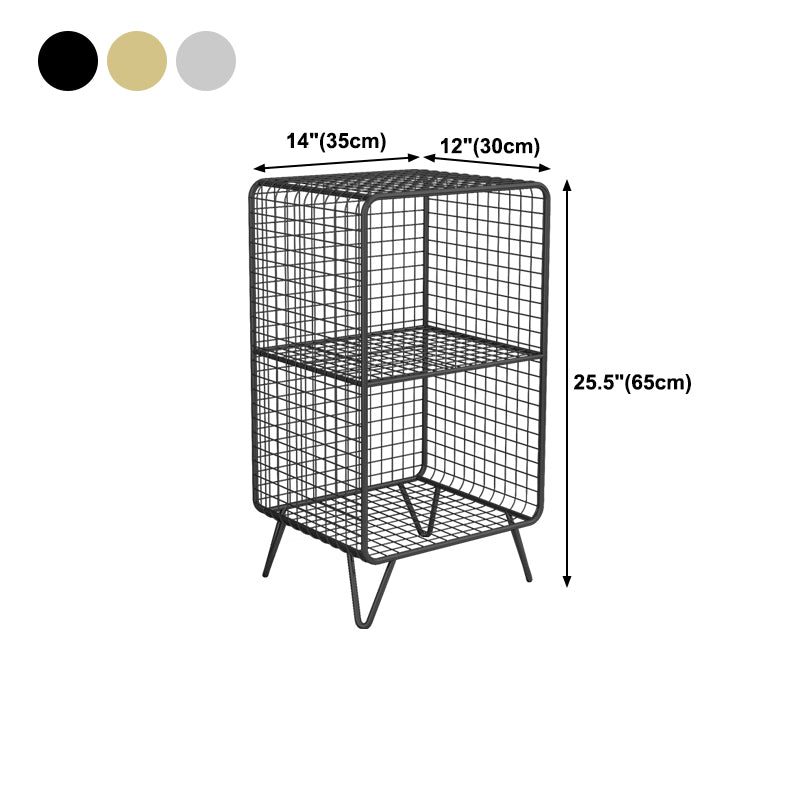 Libreria standard di ferro metallo glam verticale verticale libreria