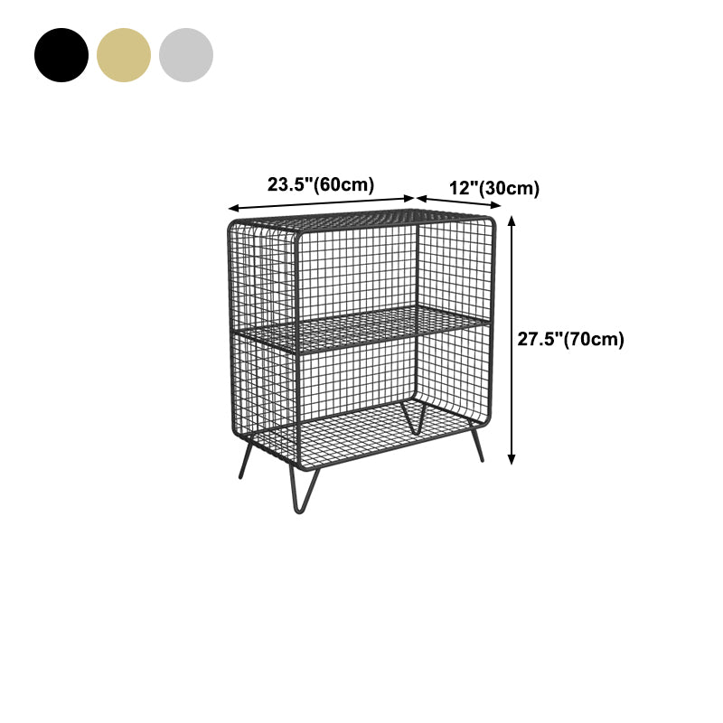 Libreria standard di ferro metallo glam verticale verticale libreria