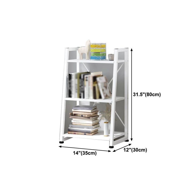 Libreria aperta verticale industriale telaio in metallo mandato in legno scaffale