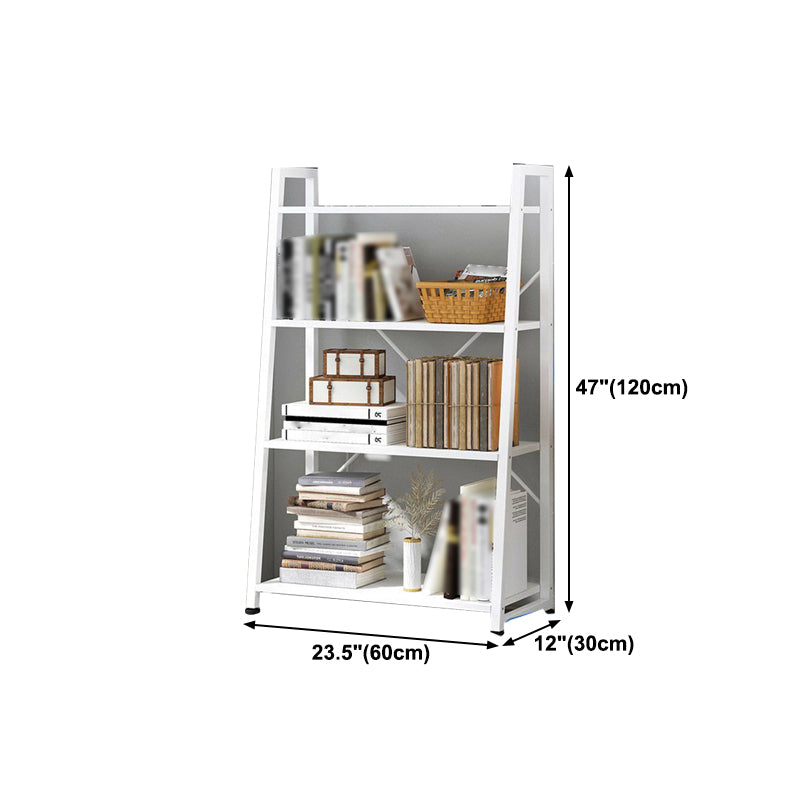 Libreria aperta verticale industriale telaio in metallo mandato in legno scaffale