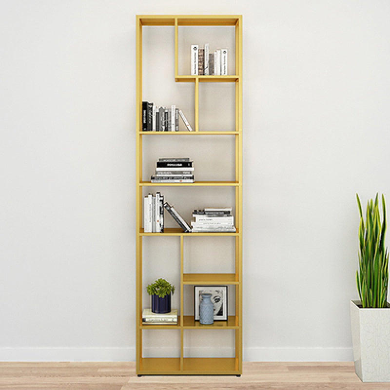 81 "H Bücherscheibe Glamstil Open Back -Bücherregal für das Home Office für Studienzimmer
