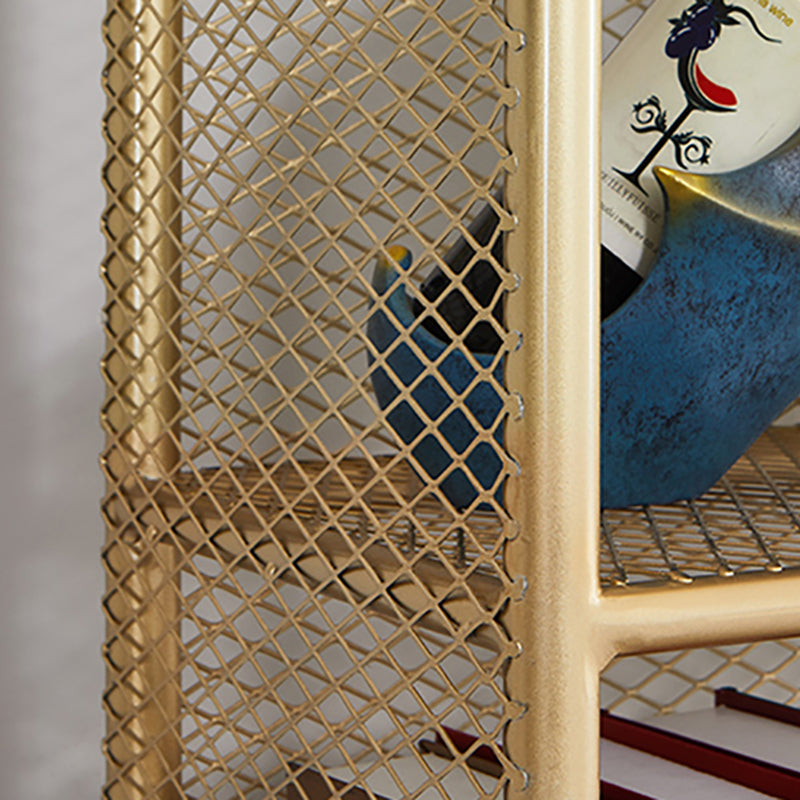 Geschlossener Bücherregal Glam Style Bookshelf für Heimbüro und Studienraum