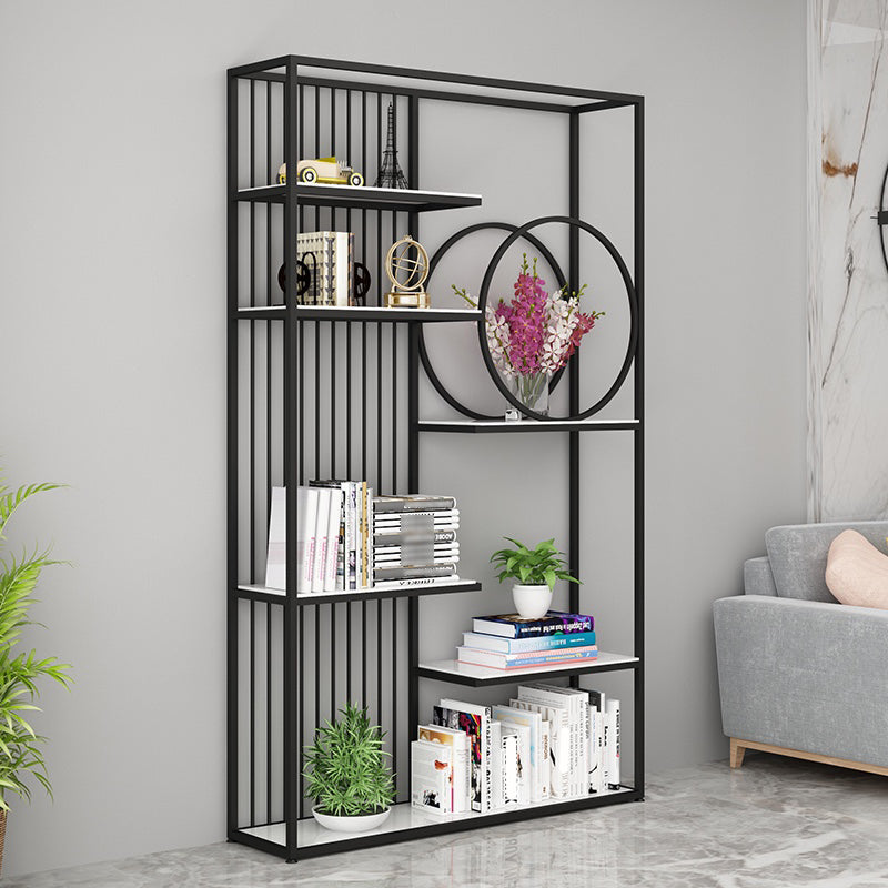 70,87 "H Bookshelf Glam Style Open Back Bücherregal für Home Office Study Room