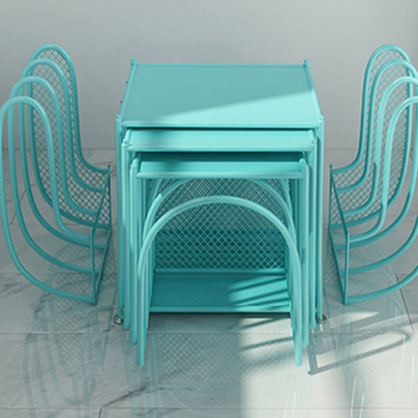 Libreria geometrica di ferro scandinavo libreria verticale, 16,5 "l x 11,8" w x 59 "h