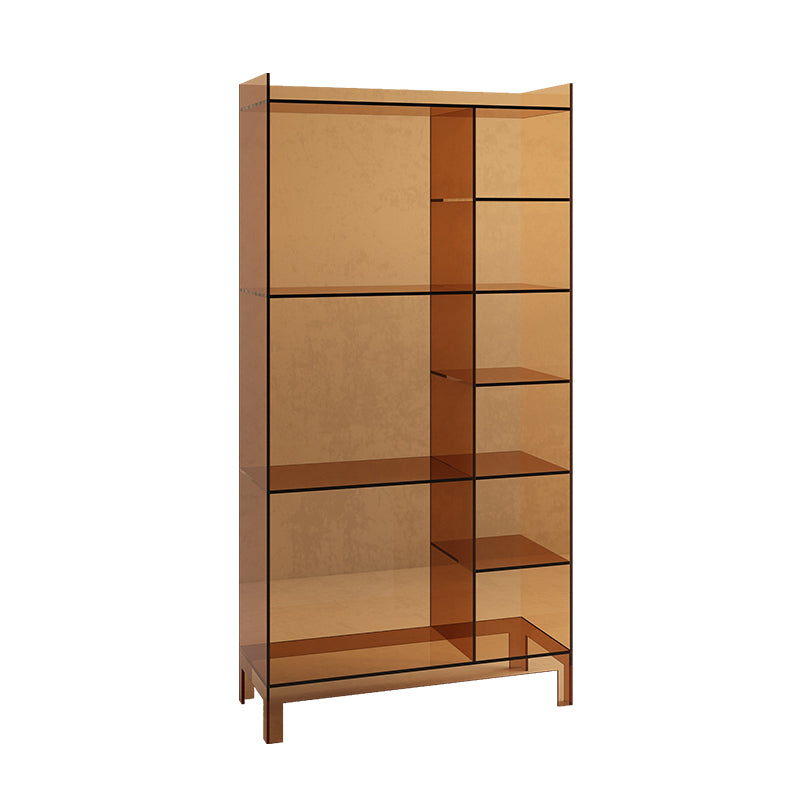 Libreria standard acrilica scandinava, libreria chiusa, 23,6 "L x 9,84" W x 47.2 "H
