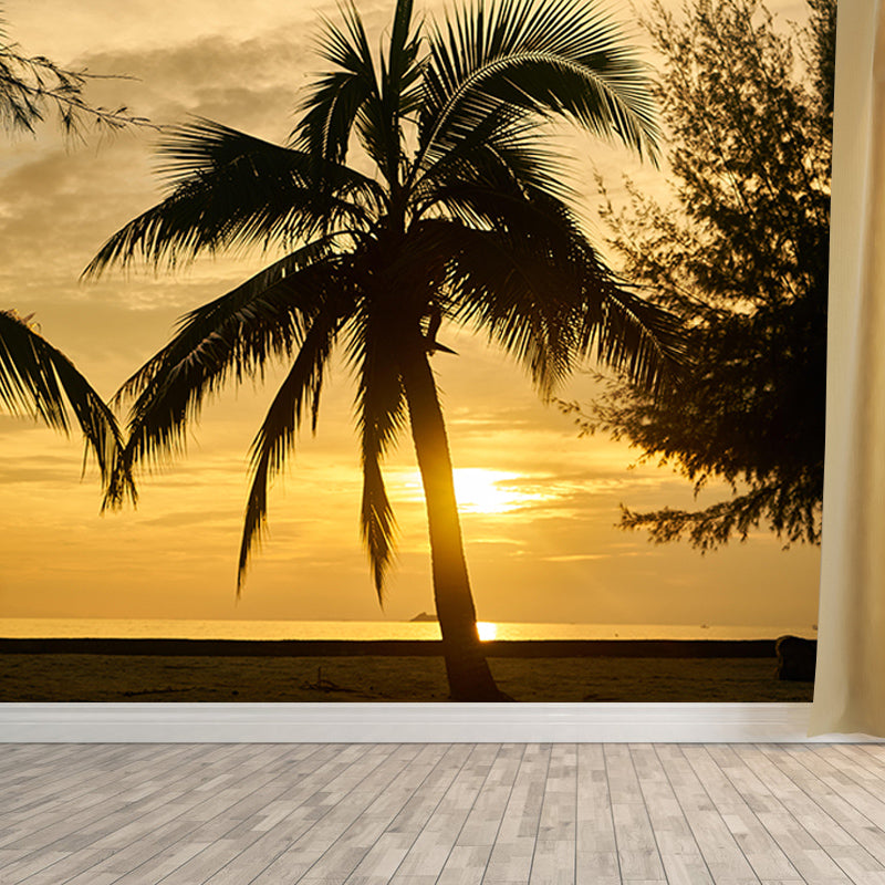Decorative Wall Mural Wallpaper Tropical Landscape Sitting Room Wall Mural