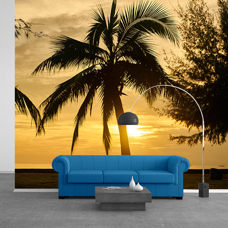Decorative Wall Mural Wallpaper Tropical Landscape Sitting Room Wall Mural