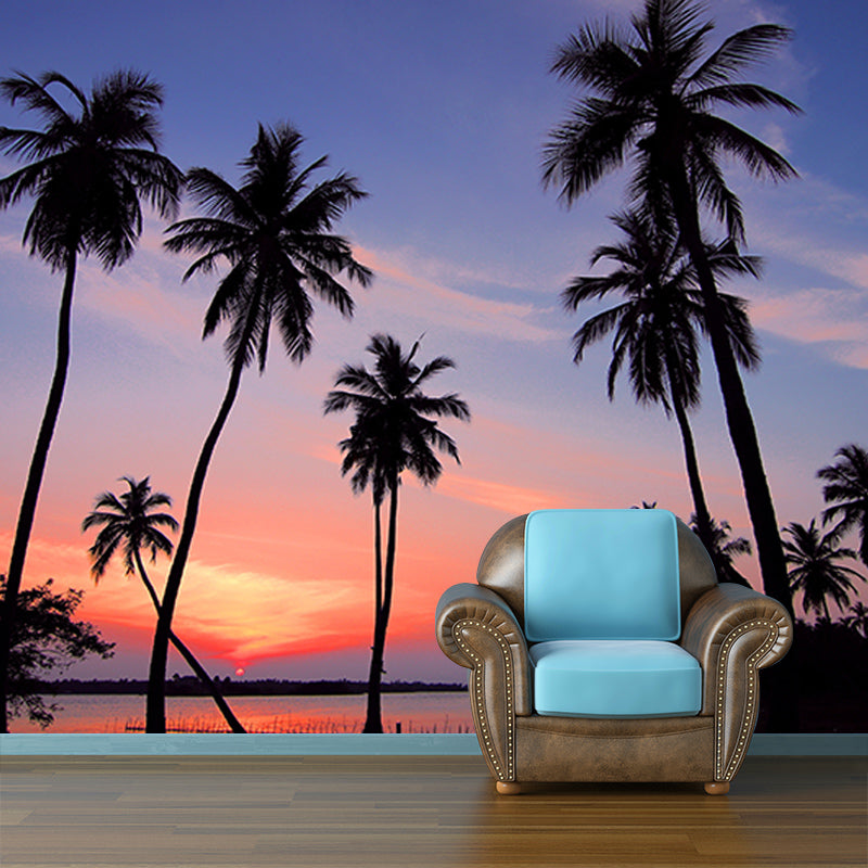 Photography Stain Resistant Wallpaper Tropical Scenery Living Room Wall Mural