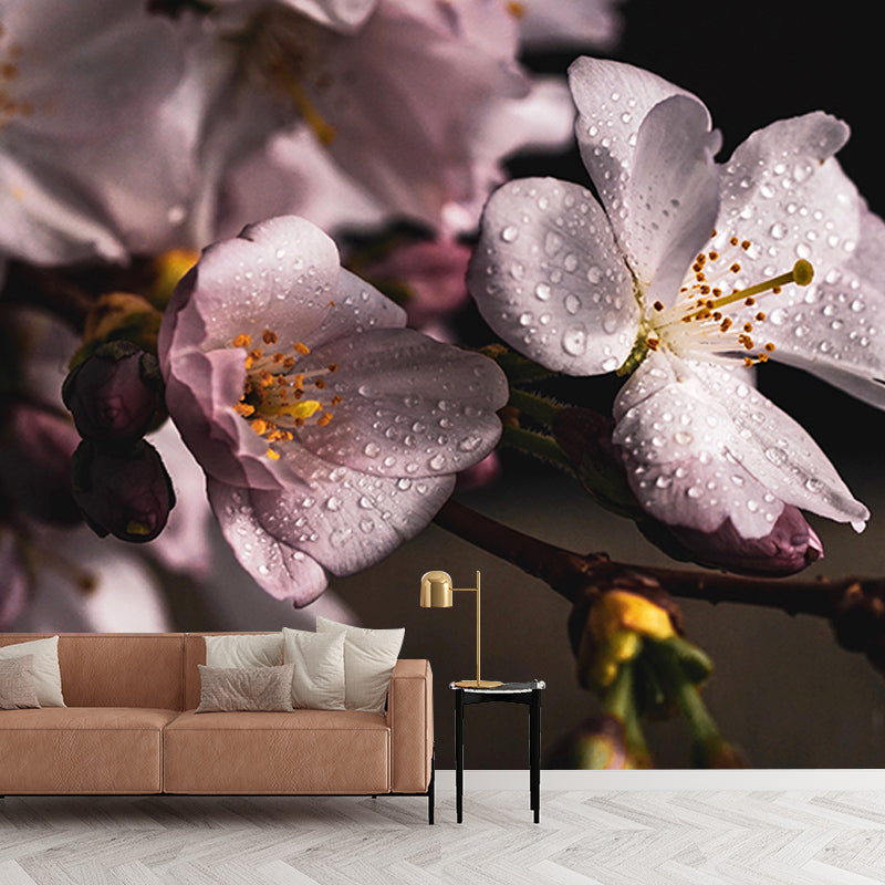 Beautiful Photography Mural Wallpaper Flowers Decorative Indoor Wall Mural