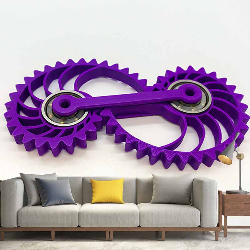 Decorative Photography Mural Wallpaper Gears Indoor Wall Mural