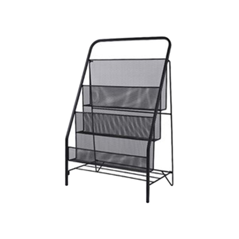 Eisenskandinavische Leiter -Bücherregal Vertical Closed Back Bookshelf für Zuhause