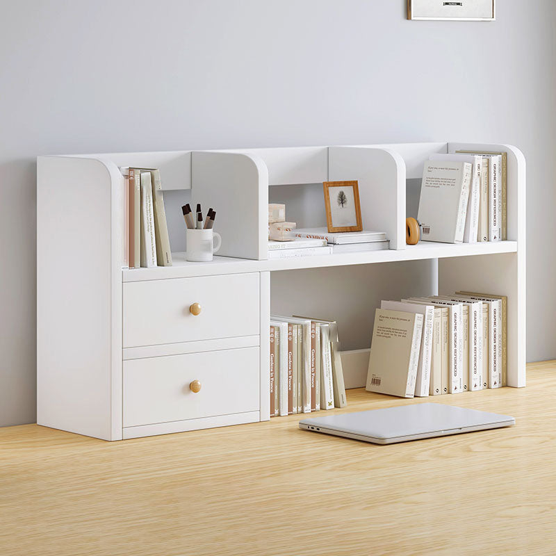 Modern Style Bookcase Open Back Horizontal Shelf Bookcase for Home Office