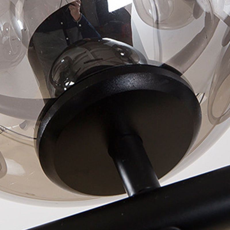 Modern metalen eiland verlichtingsarmaturen