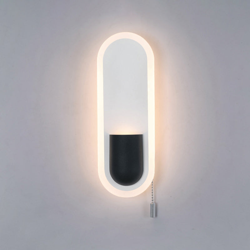 Geometry Shape Metal Wall Lights Modern Style 2 Light Wall Mount Lamps