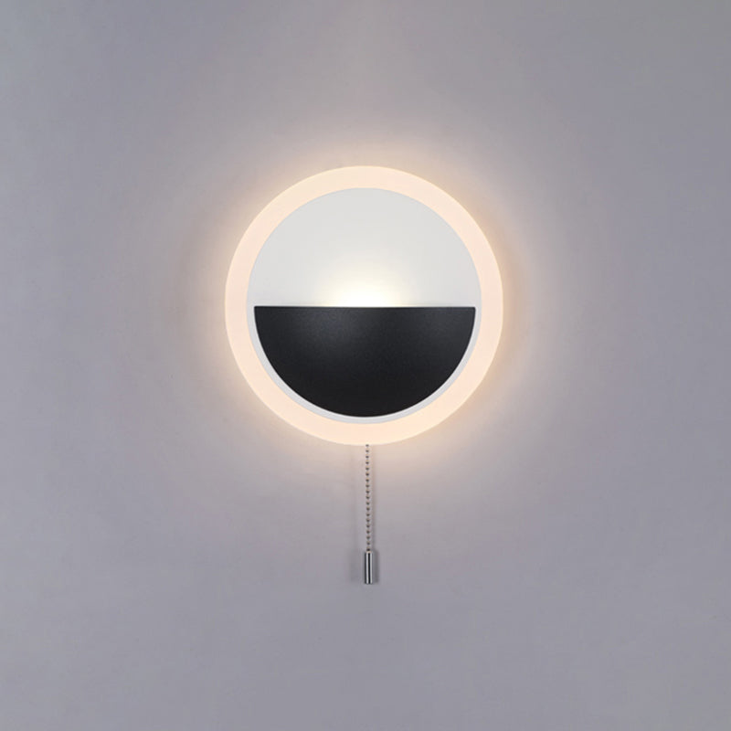 Geometry Shape Metal Wall Lights Modern Style 2 Light Wall Mount Lamps