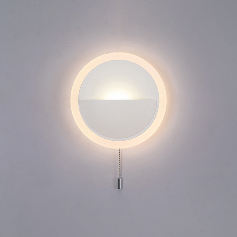 Geometry Shape Metal Wall Lights Modern Style 2 Light Wall Mount Lamps