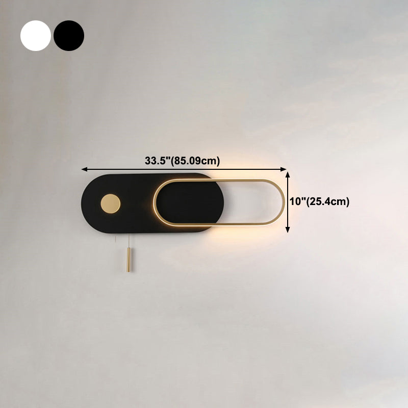 Geometry Shape Metal Wall Lights Modern Style 2 Light Wall Mount Lamps