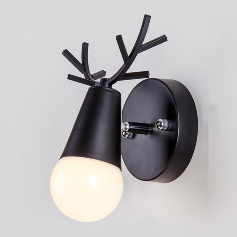 Accesorios de iluminación de pared geométrica de estilo de metal de estilo moderno 1 lámparas de pared de luz