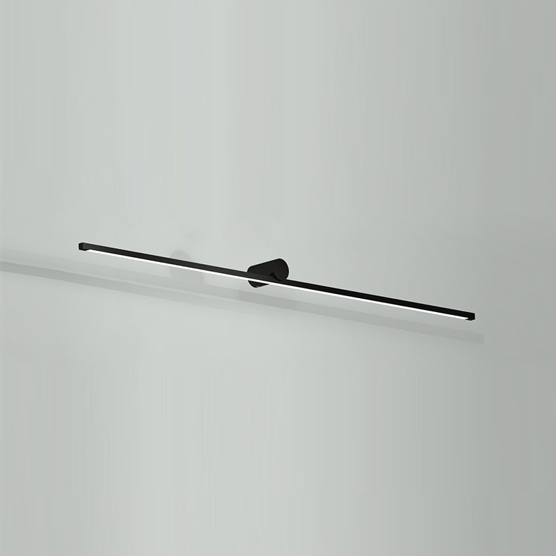 Linear Shape Metal Wall Light Modern Style 1 Light Wall Mounted Light Fixture