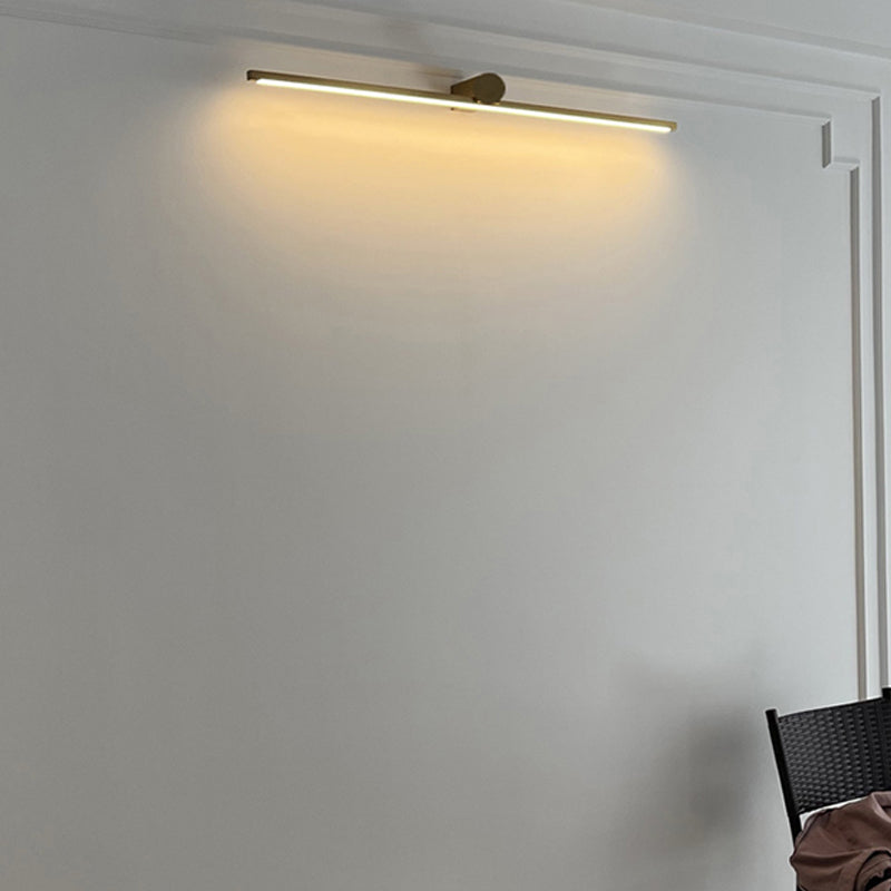 Forma lineal Luz de pared de metal Estilo moderno 1 Luz de luz de pared de luz