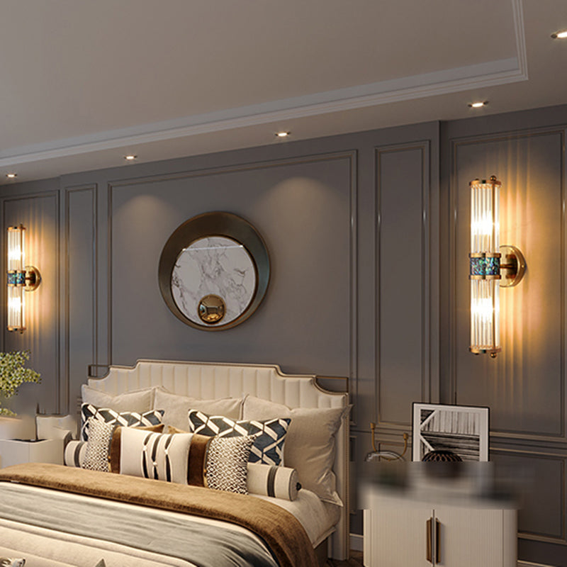 Contemporary Style Geometry Shape Wall Lights Crystal Wall Mount Lights