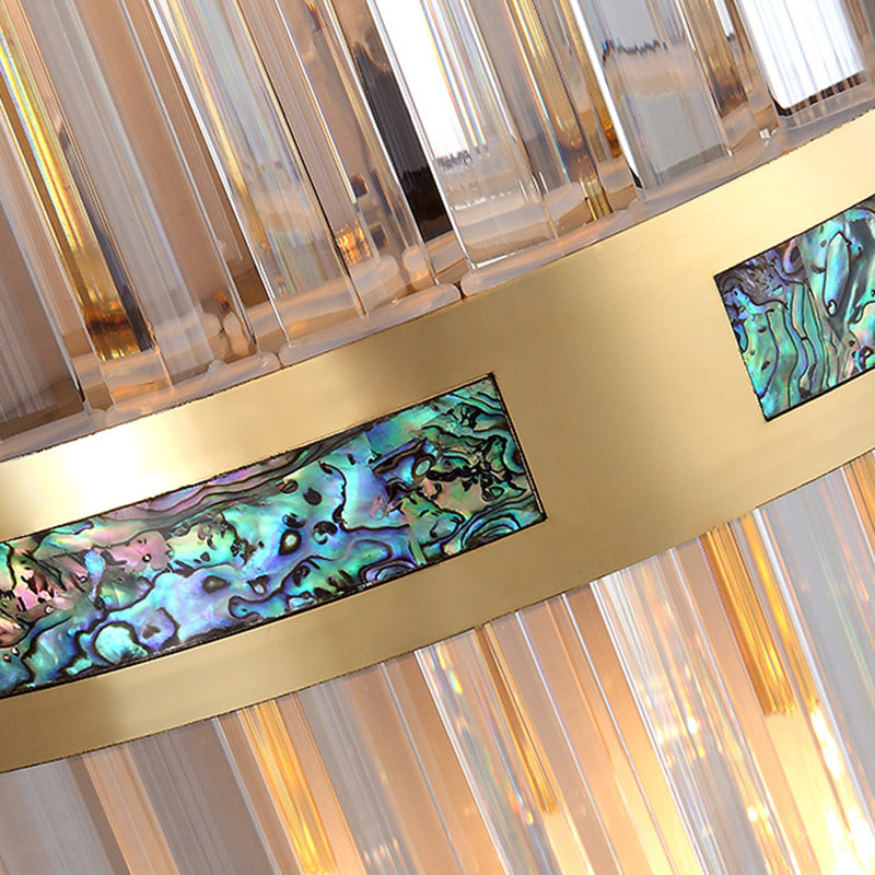 Contemporary Style Geometry Shape Wall Lights Crystal Wall Mount Lights