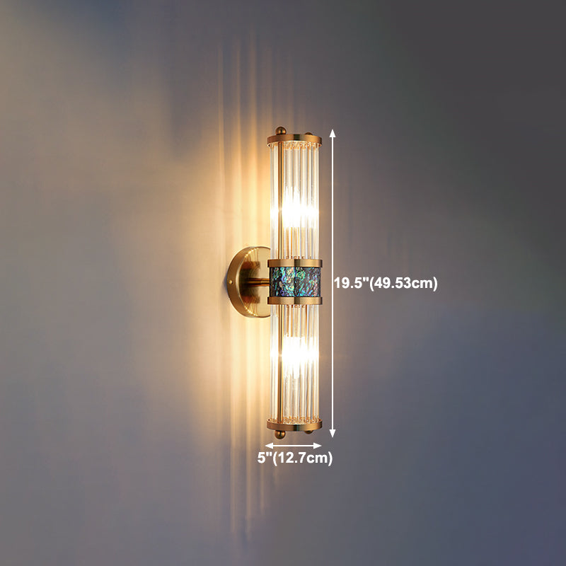 Contemporary Style Geometry Shape Wall Lights Crystal Wall Mount Lights