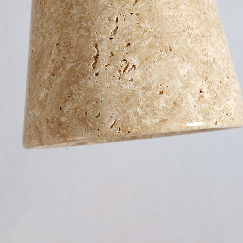 Iluminación de apliques de pared sombreada de piedra iluminación de pared moderna