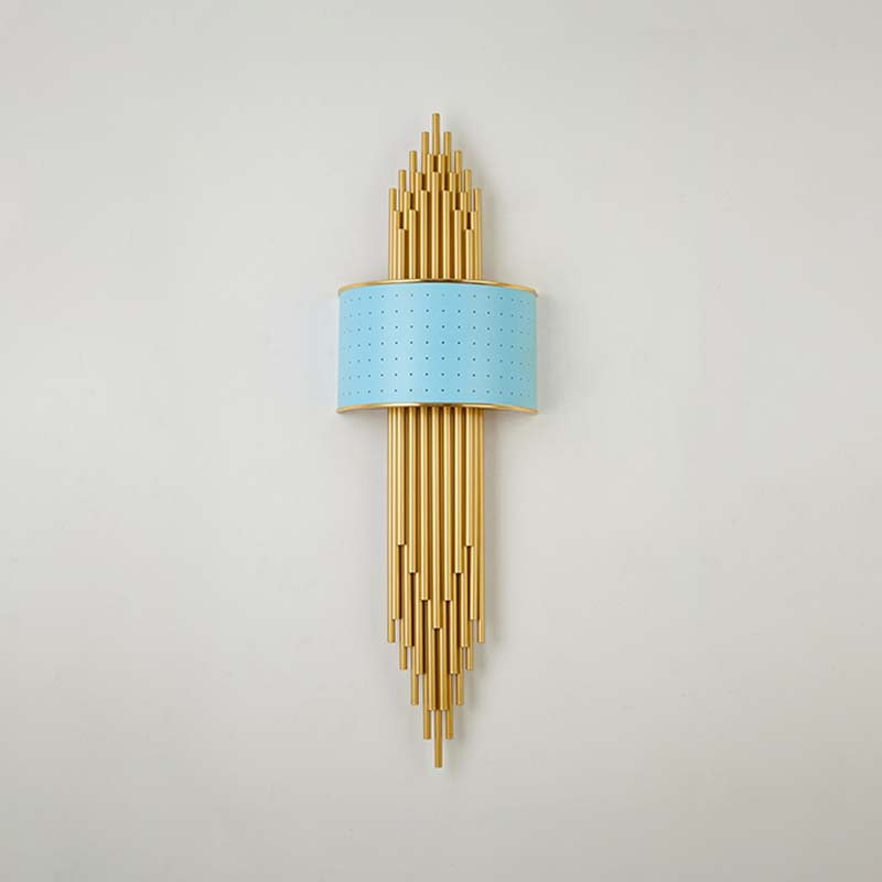 Iluminación de apliques de pared luz de metal de estilo moderno de estilo LED para dormitorio