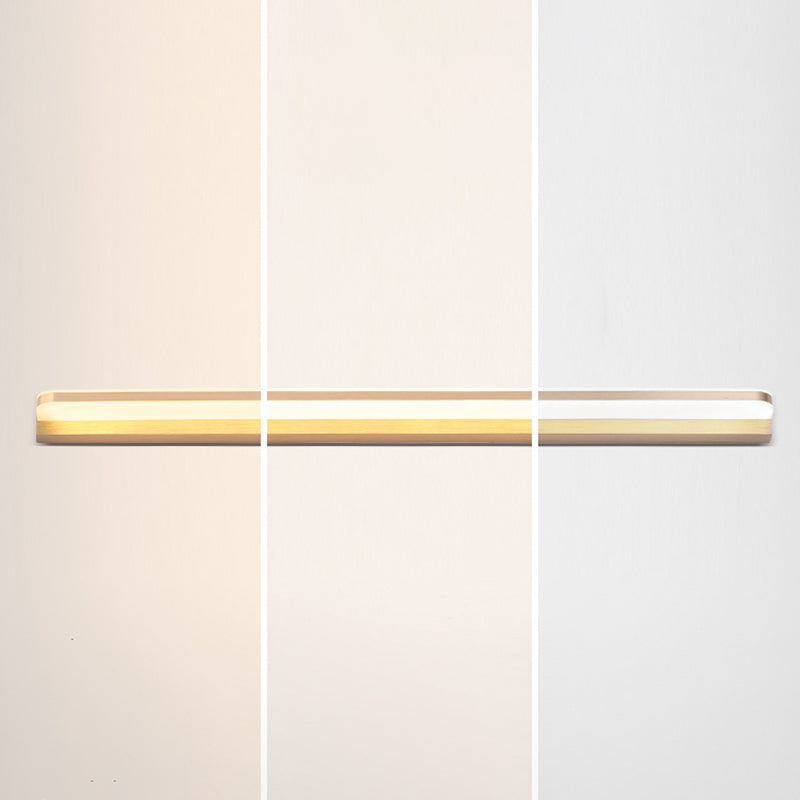 Infrared Sensible Bathroom Vanity Sconce Aluminum Modern LED Wall Light Fixture