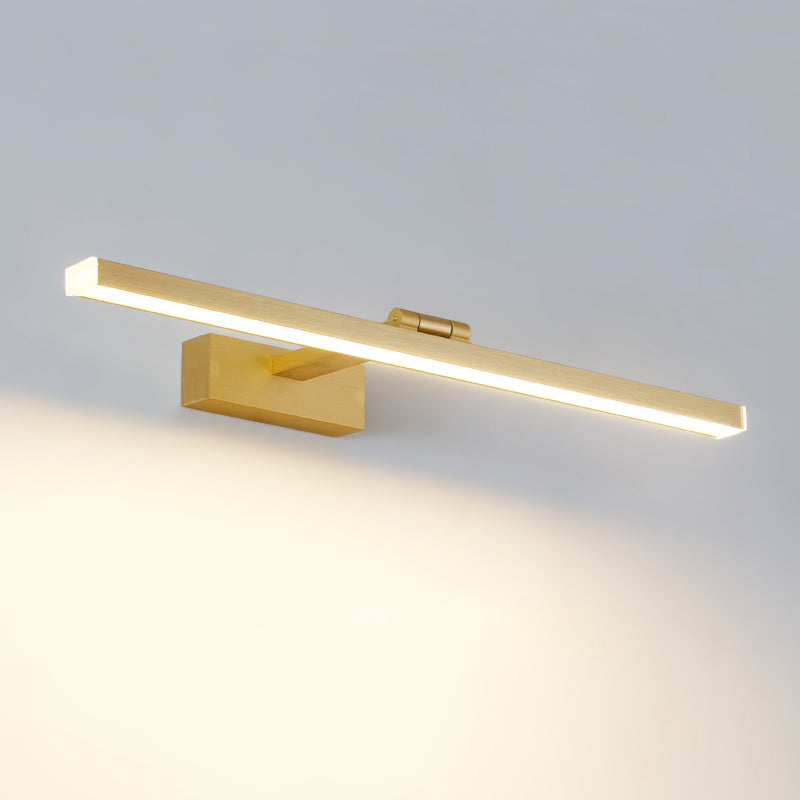 Postmodern Style Linear Vanity Sconce Light Bathroom Aluminum LED Wall Lighting