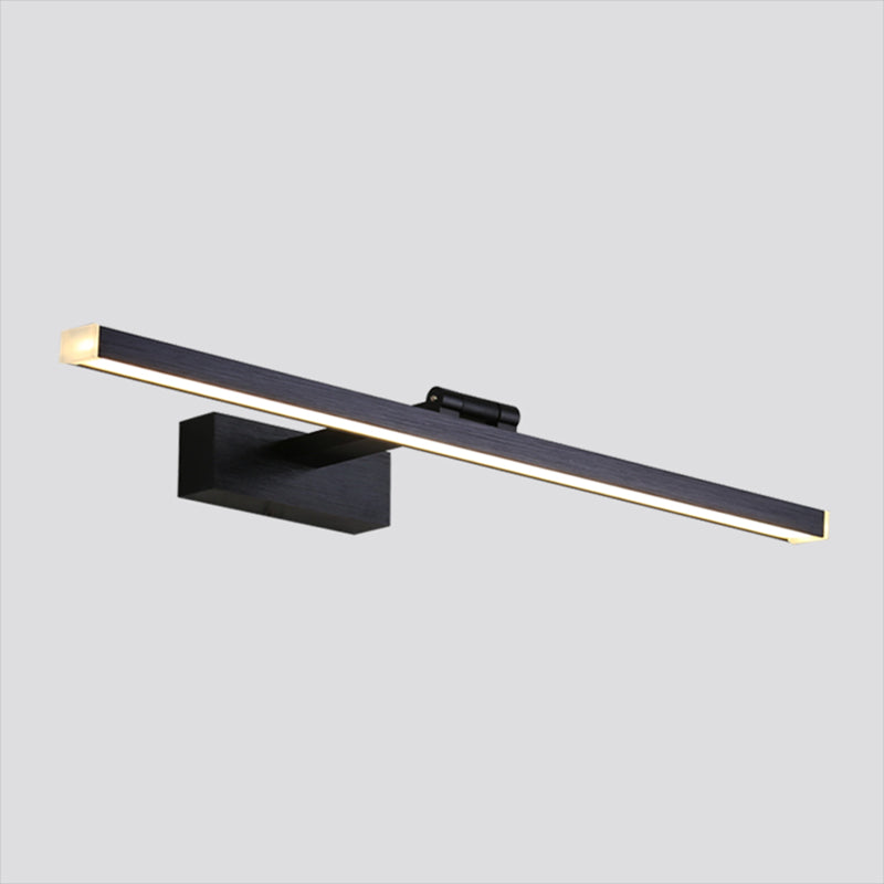 Postmodern Style Linear Vanity Sconce Light Bathroom Aluminum LED Wall Lighting