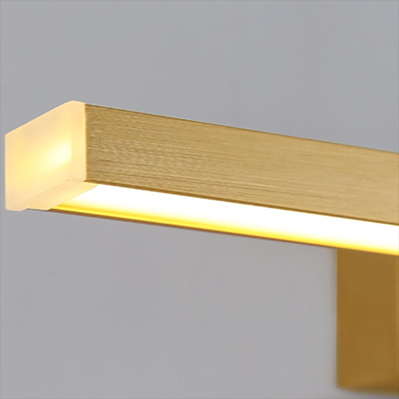 Postmodern Style Linear Vanity Sconce Light Bathroom Aluminum LED Wall Lighting