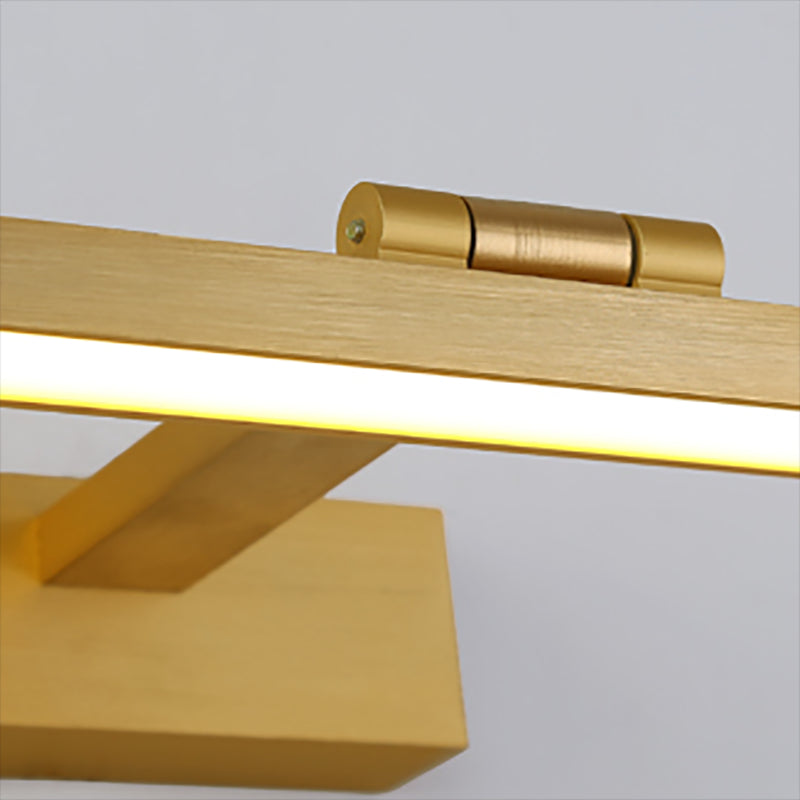 Postmodern Style Linear Vanity Sconce Light Bathroom Aluminum LED Wall Lighting